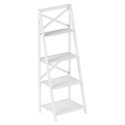 4-Tier Ladder Bookshelf