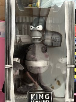 King Homer Simpsons Collectible Figure in Box