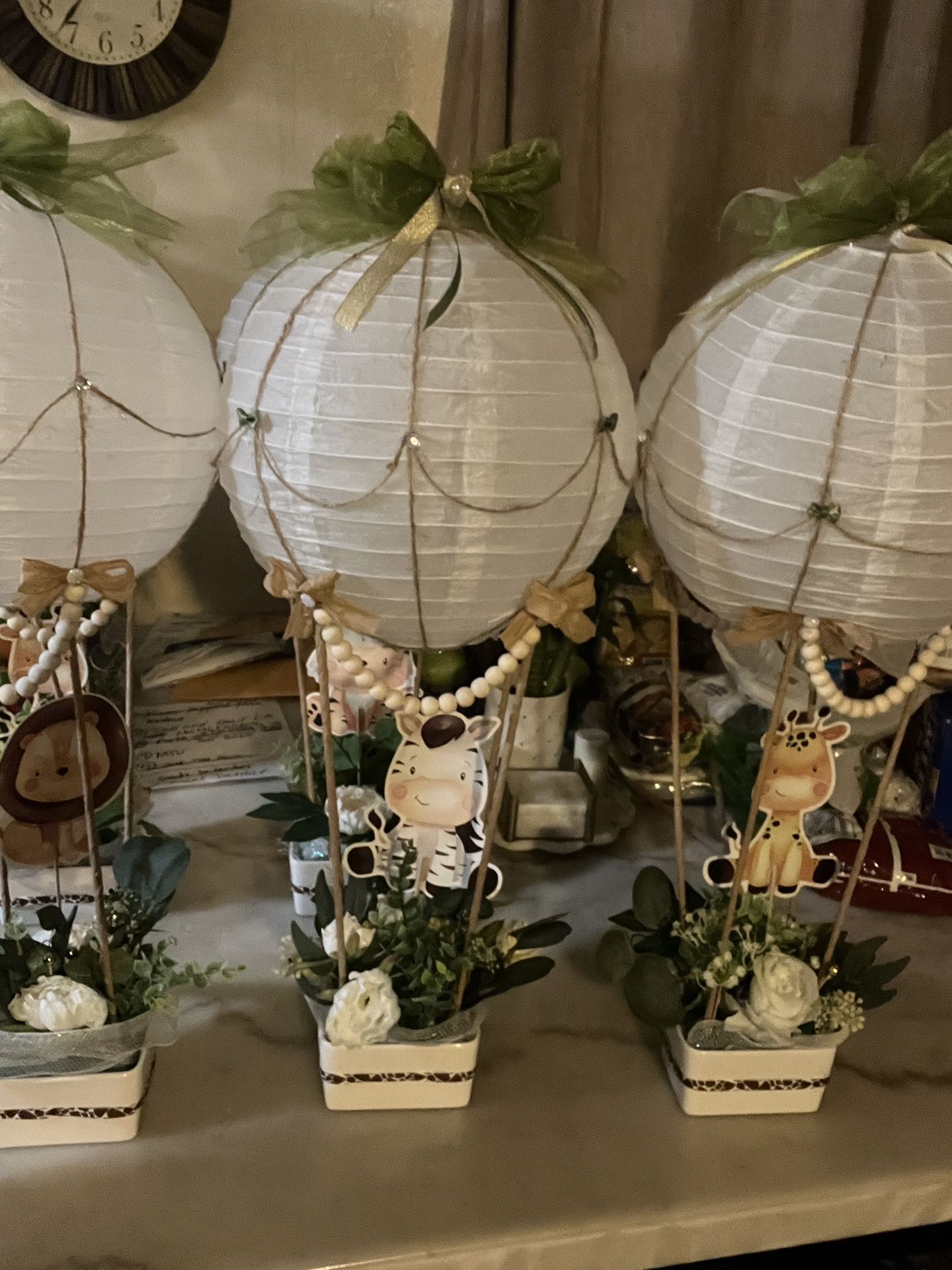 Safari Center Pieces