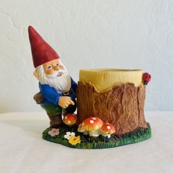 Yankee Candle | Garden Gnome Log Votive Holder