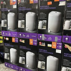 LG PORTABLE AIR CONDITIONERS 10,000 Btu Cools 300 Sq Ft 
