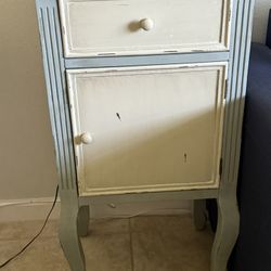 Night Stand Blue/ivory  25