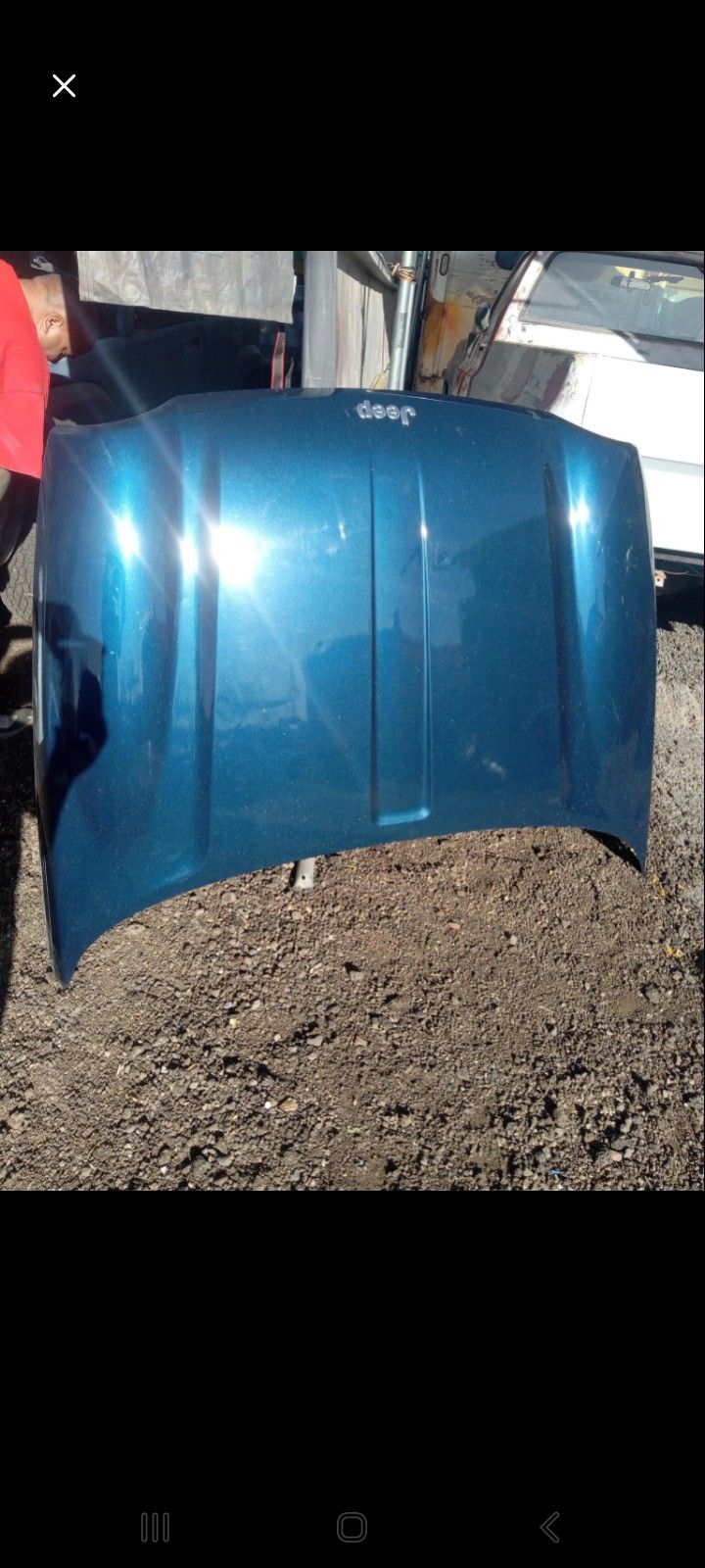 05 Jeep Liberty hood