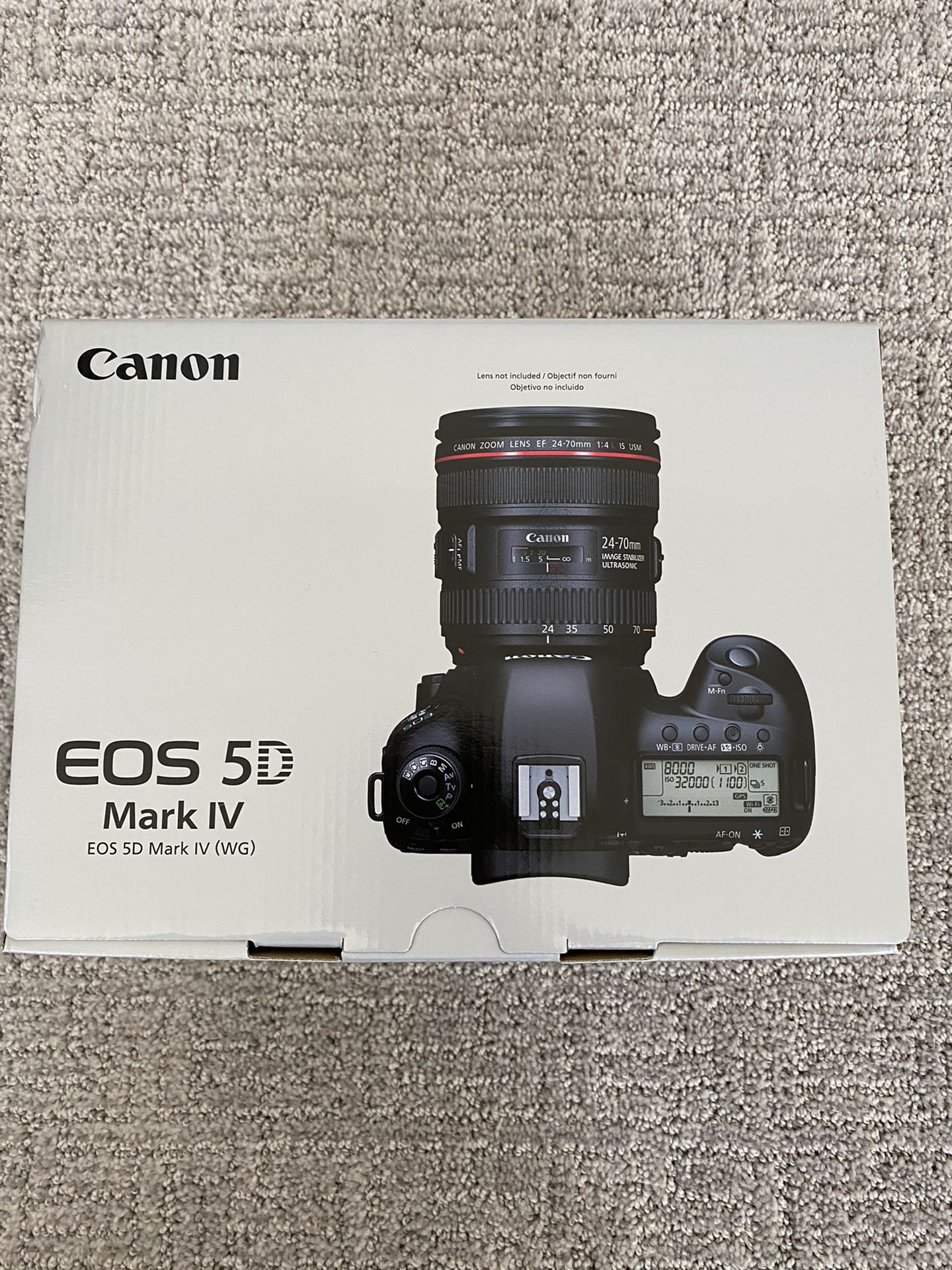 Canon EOS 5D Mark IV Full Frame DSLR NEW