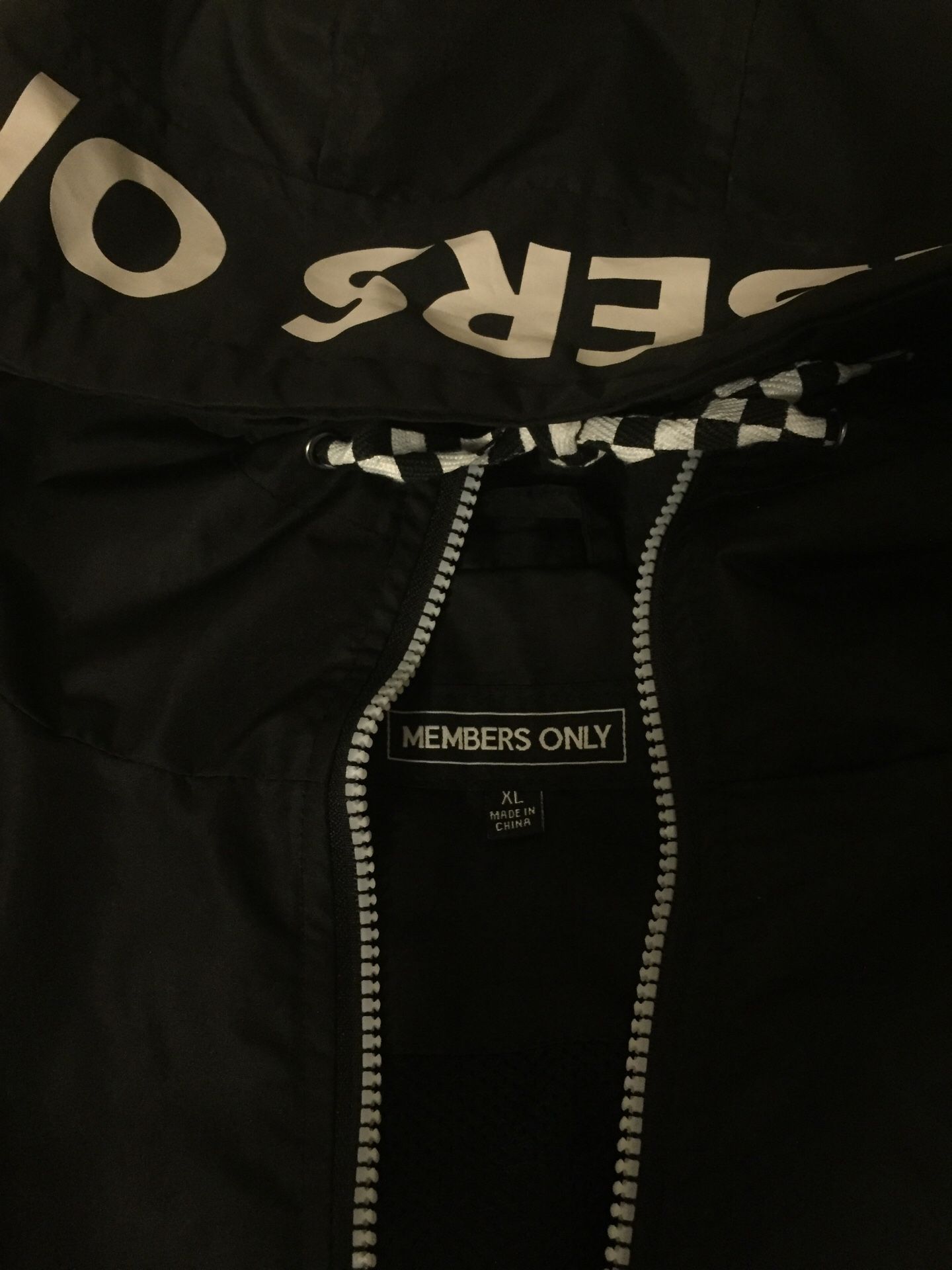 “Members only” jacket