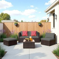 NEW In Box 5pc Patio Set (fit to car)