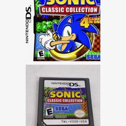 Sonic Classic Collection (Nintendo DS, 2010) Cartridge Only Tested Works