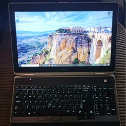 Intel Core i7 Dell Latitude 16" 1080p 16 GB RAM 250 GB SSD Webcam Nvidia DDR5 Graphics Wi-Fi & Bluetooth Wireless Windows Pro 64 Bit OS 