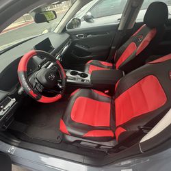 Universal Seat Covers And Steering Wheel Cover 