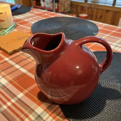 Rare Vintage Franciscan Pottery Ball Pitcher