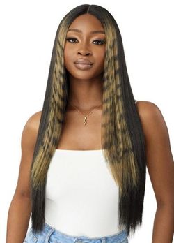 Tiger Print Synthetic Hair Lace Front Wig