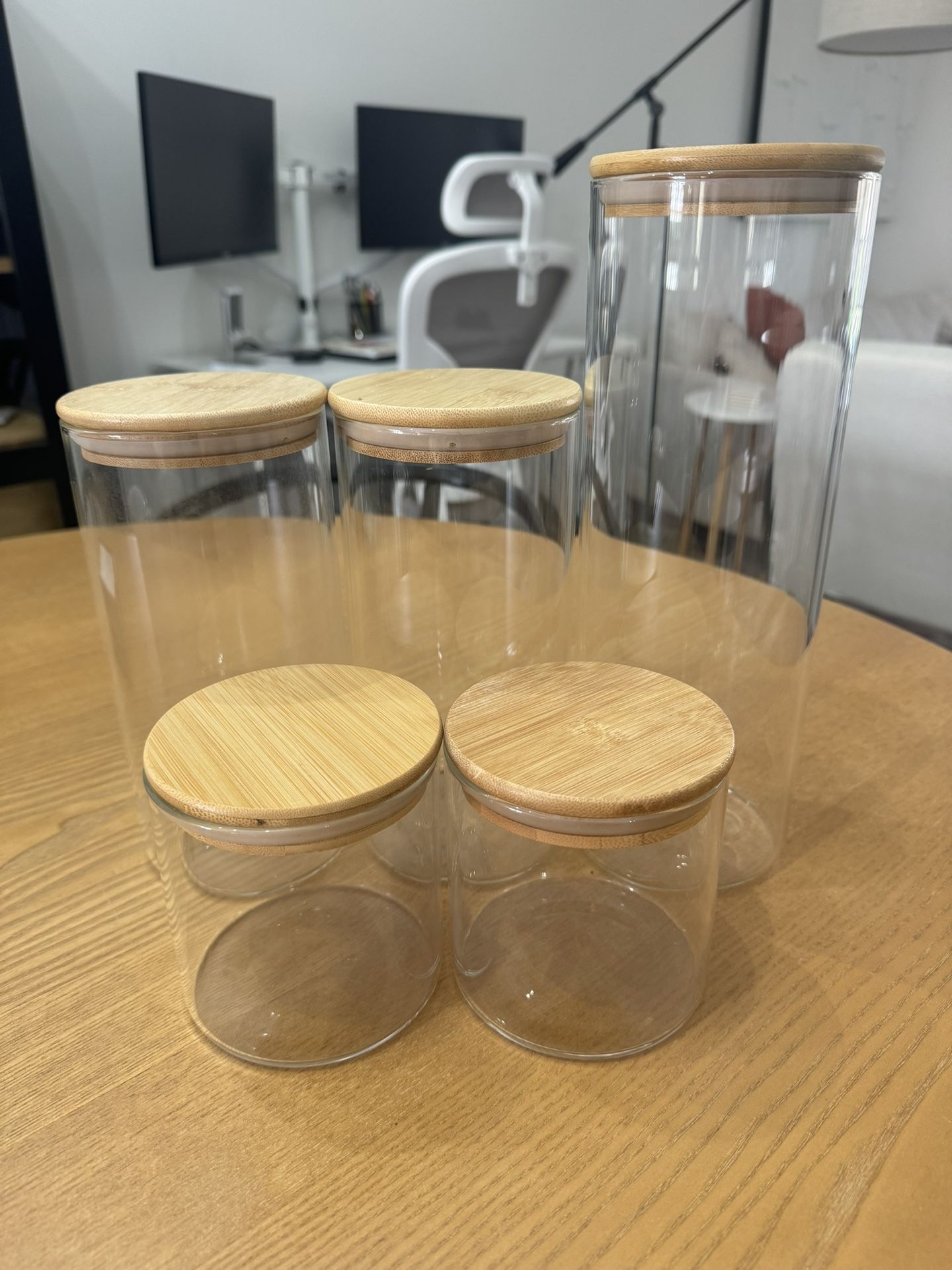 Glass Storage Canisters 