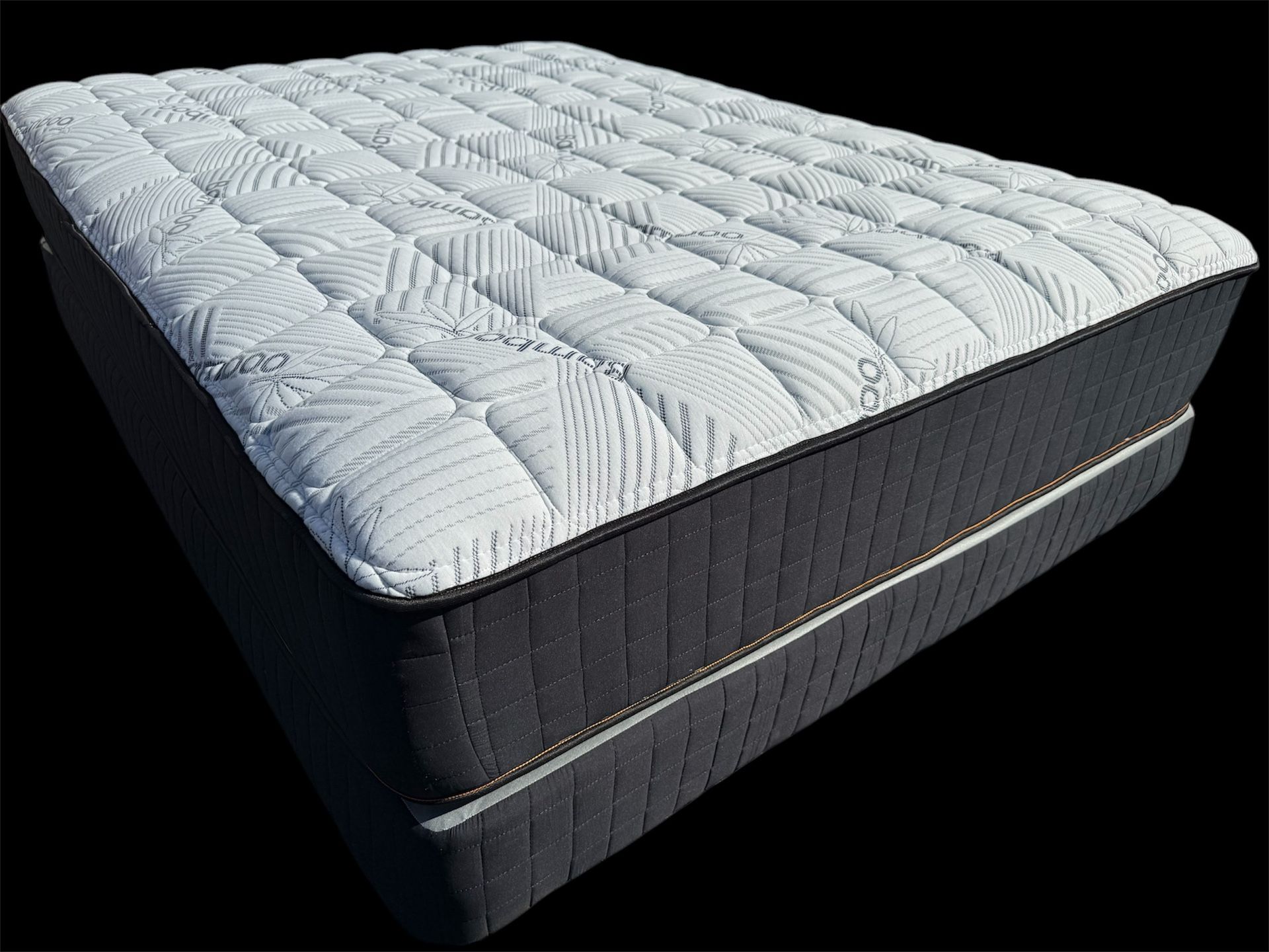 Queen Royal Bamboo Supreme Mattress And Boxspring!