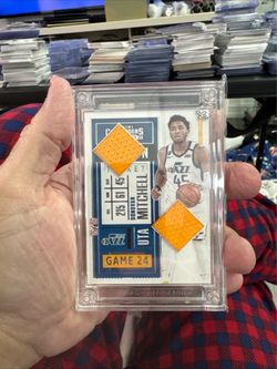2020-21 Panini Contenders Donovan Mitchell #22 Utah Jazz Panini JERSEY FUSION