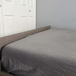 Calligaris queen storage bed  with Mattress