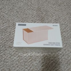 Non-stick covered loaf pan