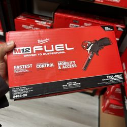 Milwaukee M12 FUEL 12V Lithium-Ion Brushless Cordless 3/8 in. x 13 in. Bandfile (Tool-Only)