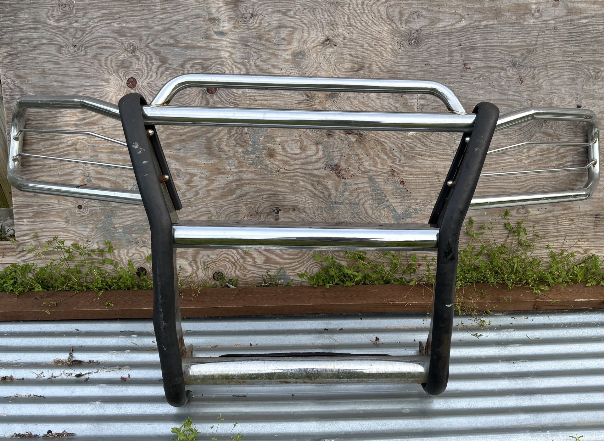 Chrome Truck Bumper Guard / Grille Guard – Used