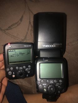 Canon flash yn600ex-rtii with remote