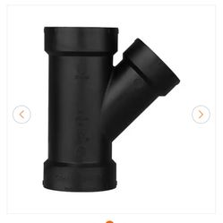 2 in. x 1-1/2 in. ABS DWV All Hub Wye