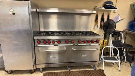 MoTak Commercial 10 Burner Range Stove
