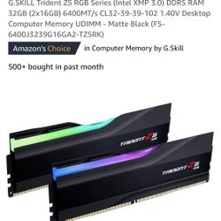 G.Skill Trident Z5 RGB Series 32GB New Never Opened 