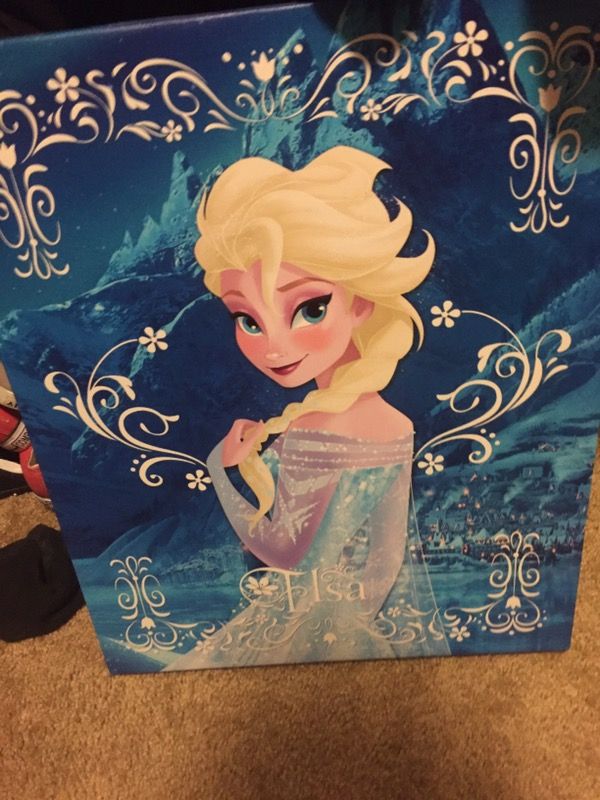 Rare Frozen wall art