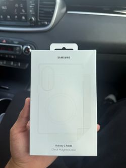 Samsung Galaxy Z Fold 8 Clear Magnet Case
