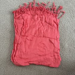 Peach Scarf