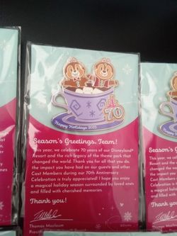 Disneyland pins new each 20$ each pin new