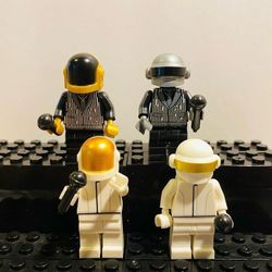 Daft Punk Minifigures Music Collectibles | New Custom LEGO Compatible Toy