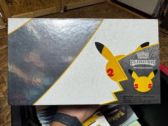 sealed Pokemon TCG Celebrations 25th anniversary Ultra Premium Collection