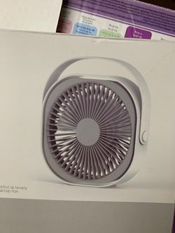 mini table fan