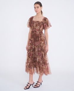 Brown dress