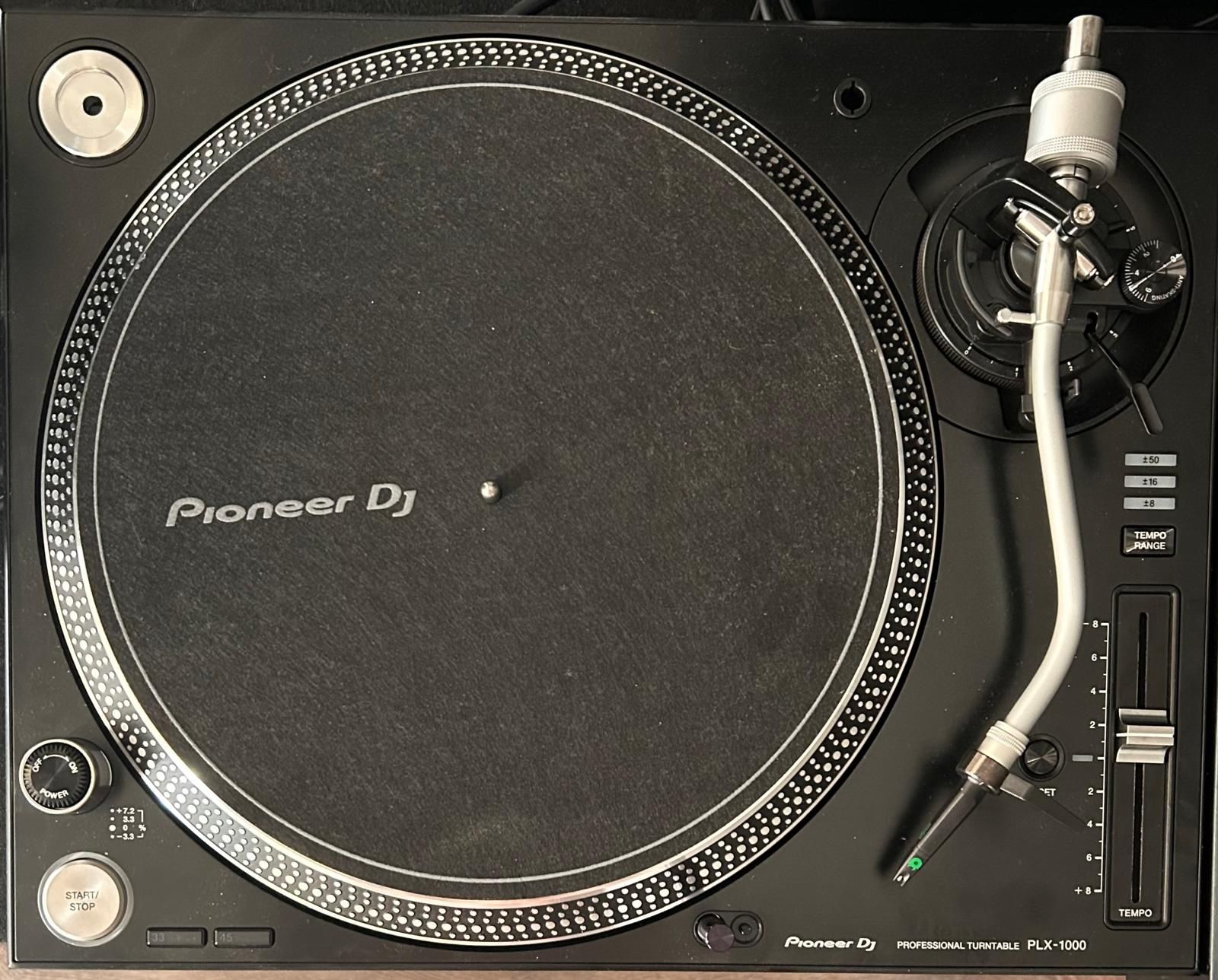 2x Pioneer DJ PLX- 1000 Professional Turtable