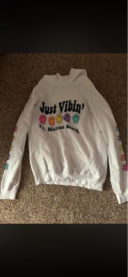 Just Vibin' Ft. Walton Beach Graphic Hoodie
