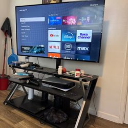 Smart TV 55inch  And TV Stand 