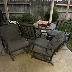 Outdoor Fire pit Set