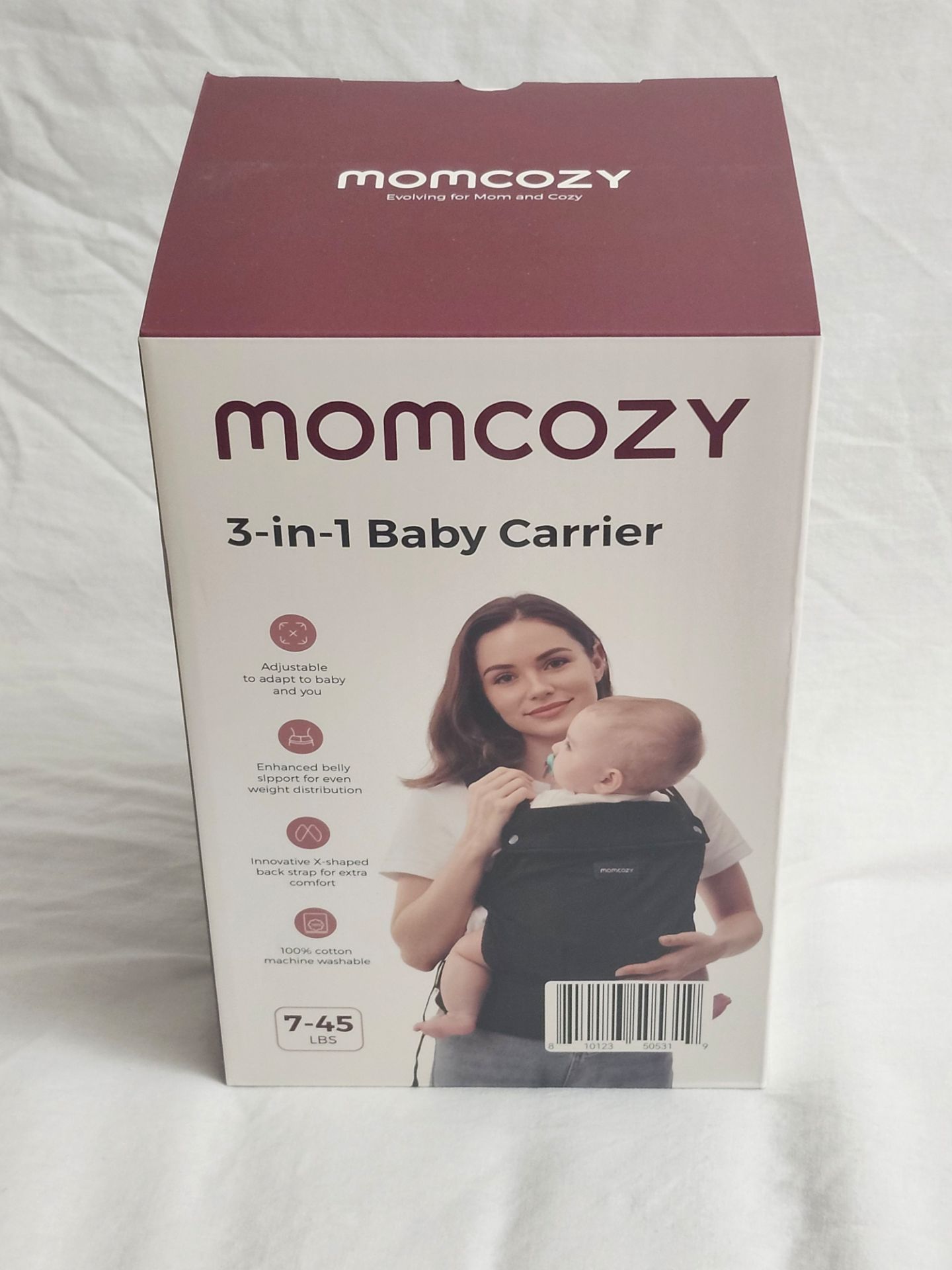 Mom cozy 3-in-1 baby carrier