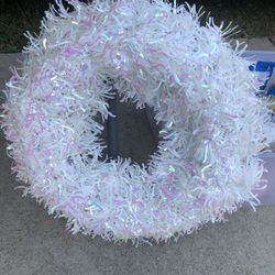 White wreath