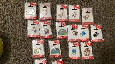 Collectible hello kitty universal studio edition pin