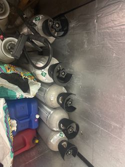 Aluminum Scuba Diving Tanks – Lot of 5