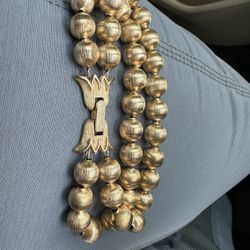 Trifari Double Strand Costume Bracelet