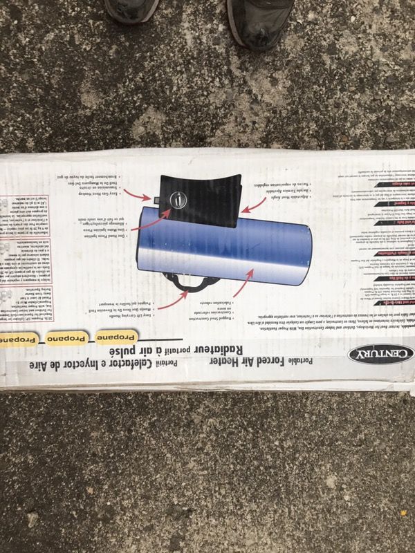 Propane Century Forced Heater 50,000 BTU for Sale in Lebanon, OH - OfferUp