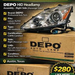 Left Headlamp Lexus IS 250/350 