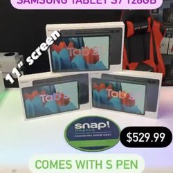Samsung Tablet S7 128GB **BRAND NEW**