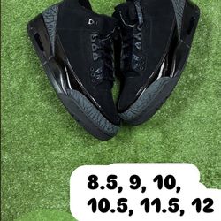 Jordan 3 Black cat