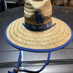 Dodgers Straw Hat