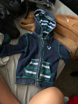 3T true religion hoodie