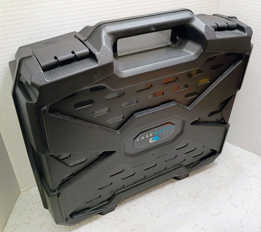 Brand New Casemate 16" Hard Travel Case with Padlock Rings and Customizable Foam - UNCUT